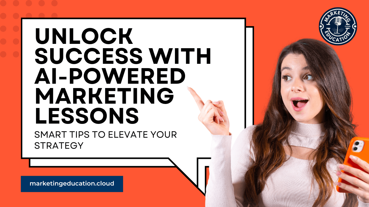 AI-powered marketing lessons