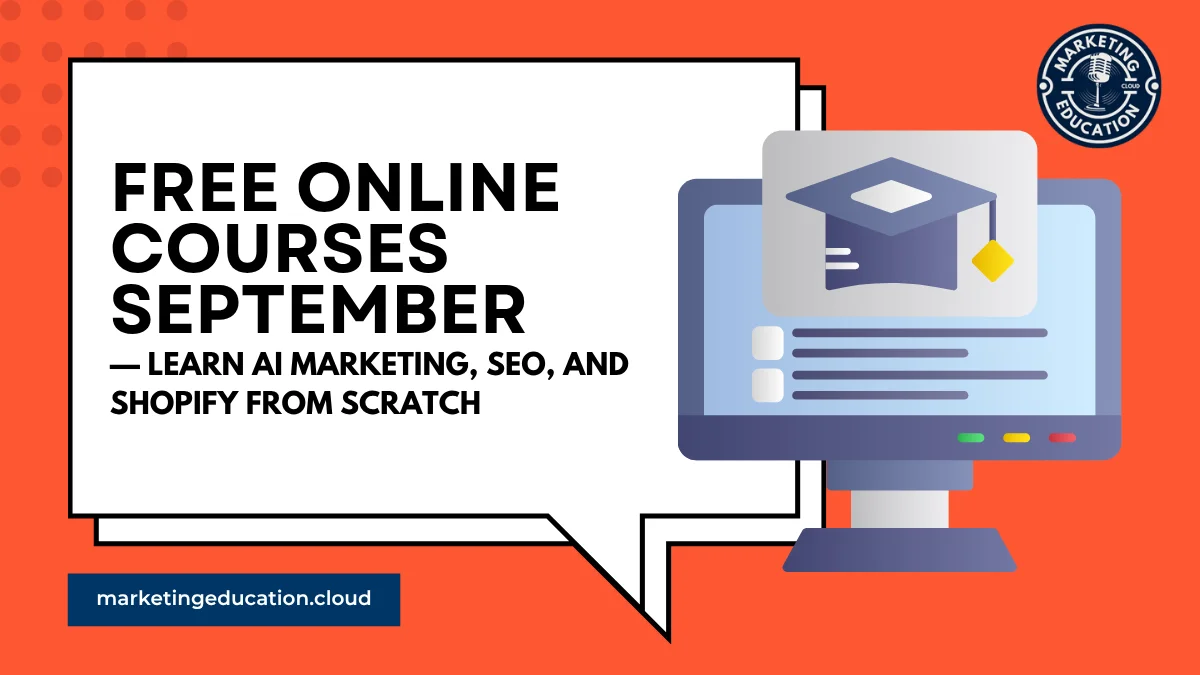 Free Online Courses September 2025